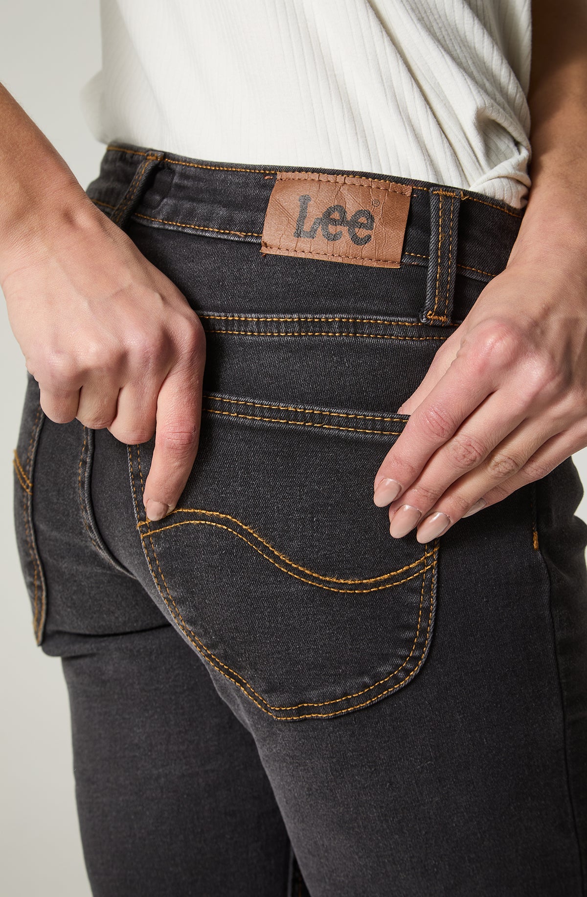 Jeans Lee Regular Fit  Black