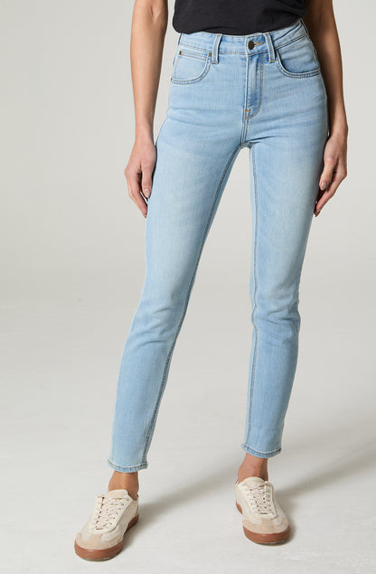 Jeans Mujer Tiro Alto Scarlett High Skinny Fit Mid Copan