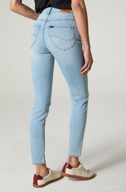 Jeans Mujer Tiro Alto Scarlett High Skinny Fit Mid Copan