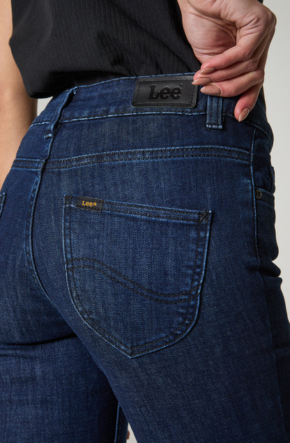 Jeans Mujer Marion Straight Fit Dark