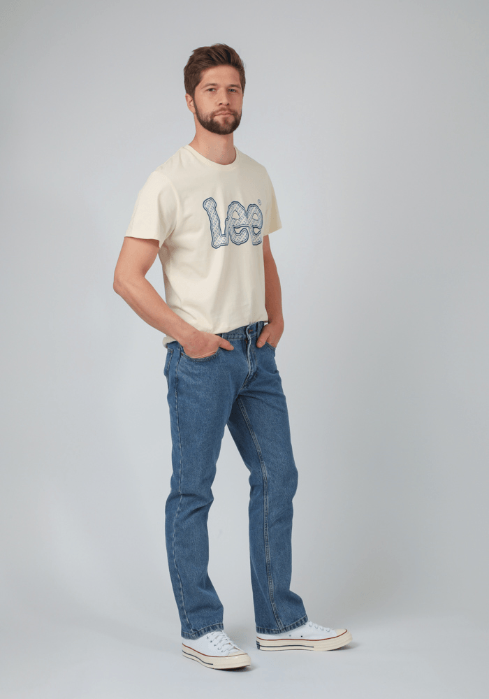 Jeans Hombre Daren Regular Fit Mid Street
