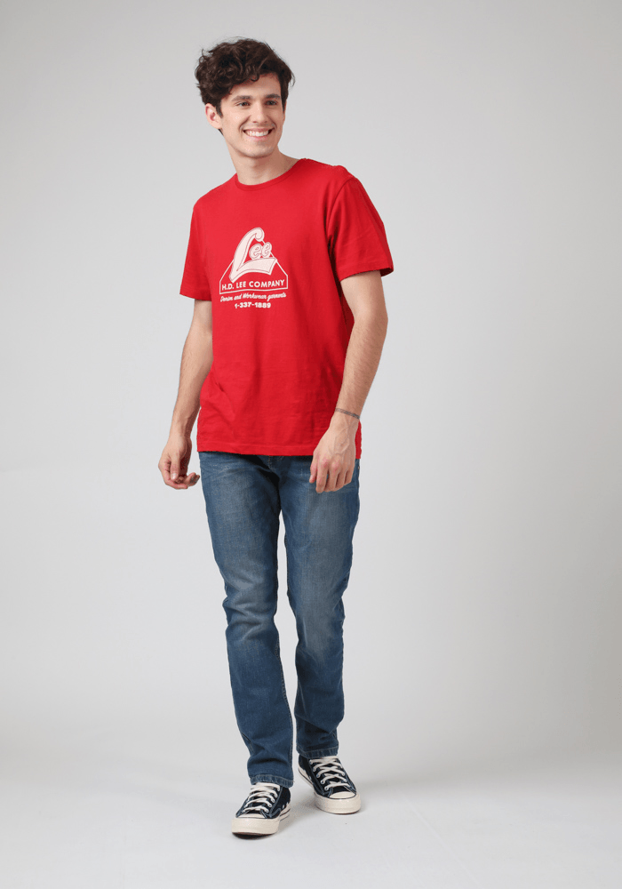 Jeans Hombre Luke Slim Fit Mid Stone