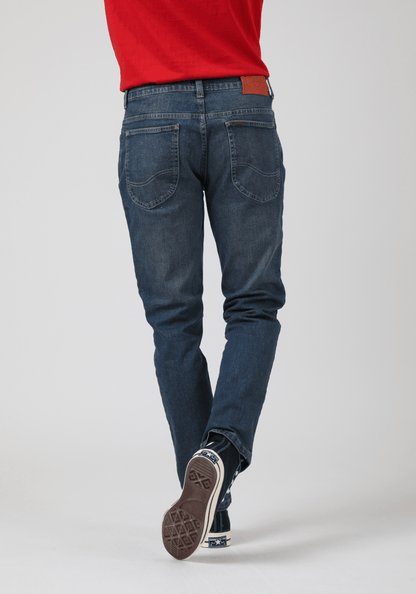 Jeans Hombre Luke Slim Fit Mid Blue Washed