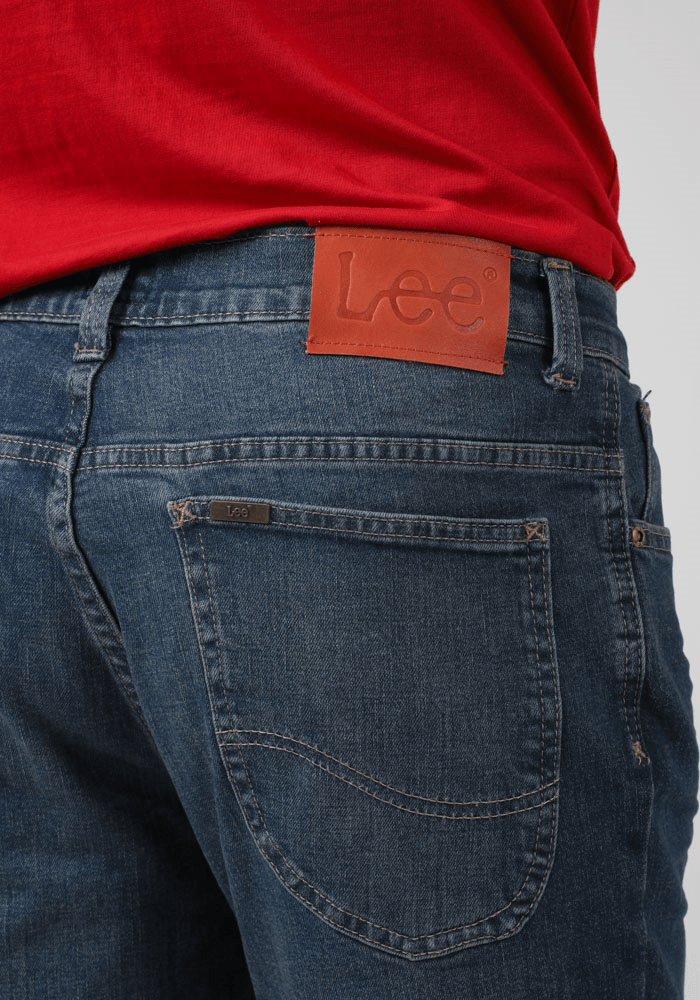 Jeans Hombre Luke Slim Fit Mid Blue Washed