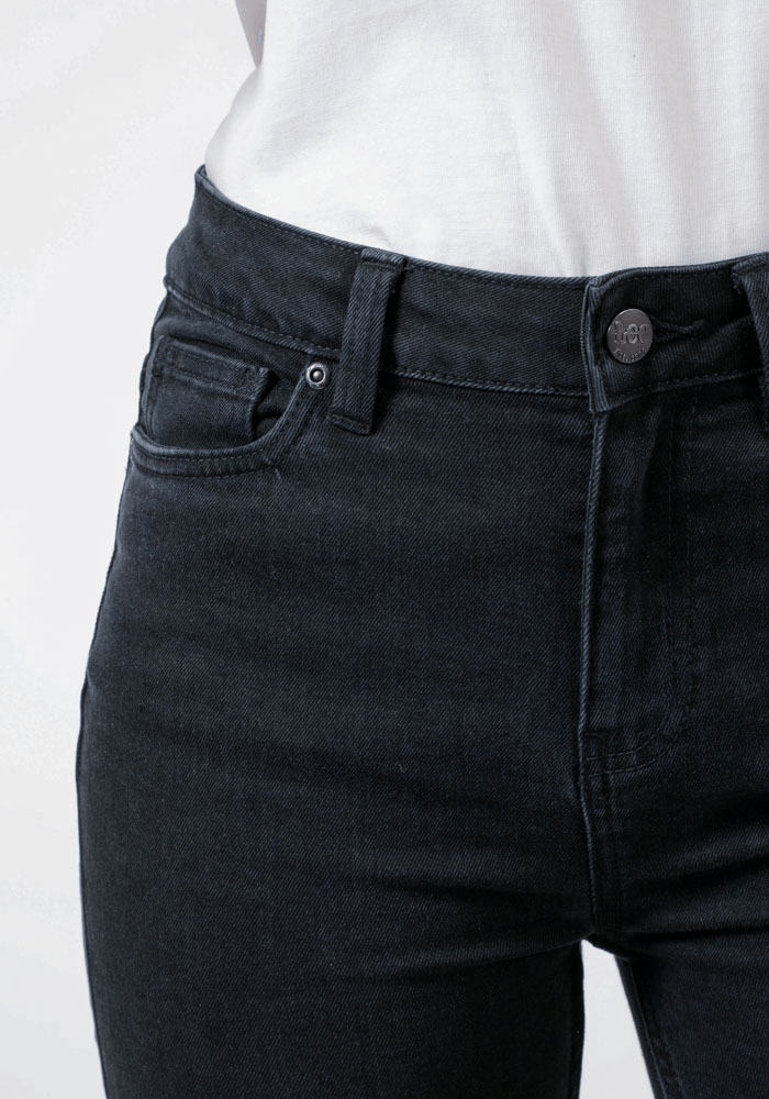 Jeans Mujer Tiro Alto Ivy Skinny Fit Black Rinse