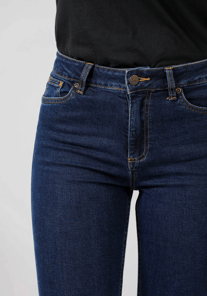 Jeans Mujer Tiro Alto Scarlett High Skinny Fit Blue Kansas