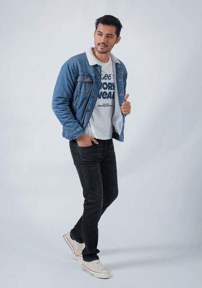 Chaqueta Hombre Lee Sherpa Vintage