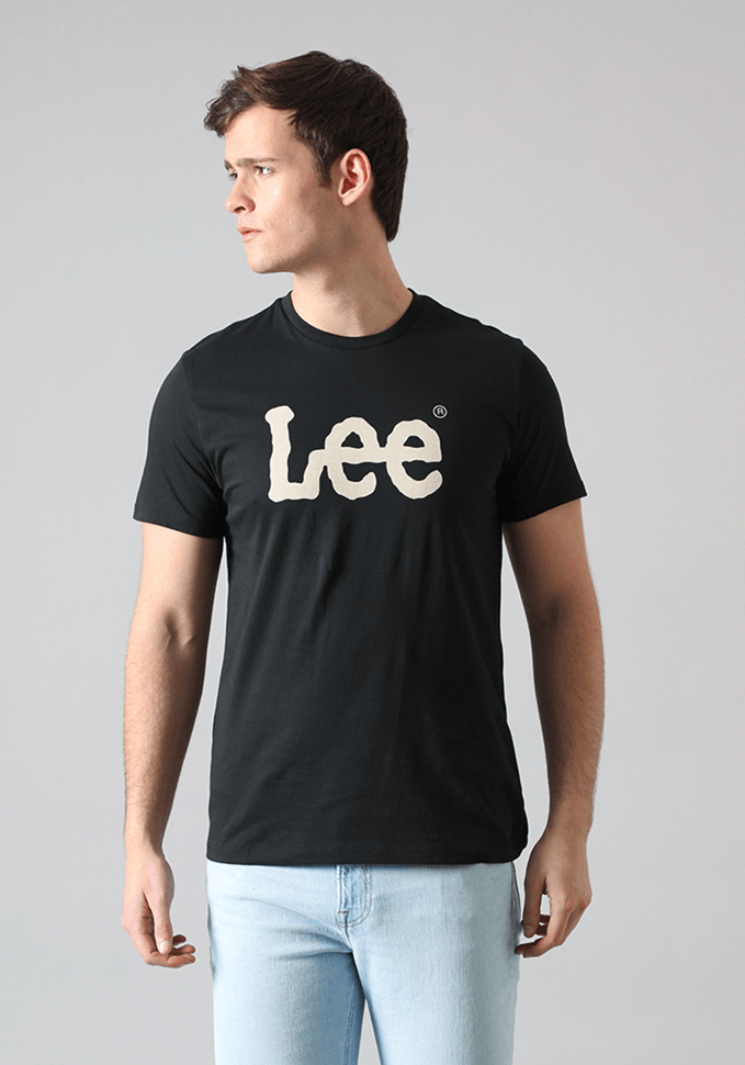 Polera Hombre Woobly Logo Authentic Black