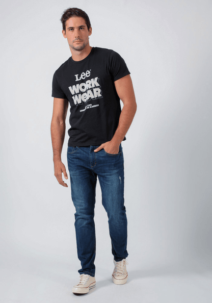 Polera Hombre Work Wear Tee Black