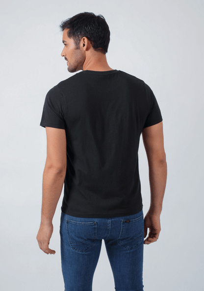 Polera Hombre Iconic Logo Tee Black