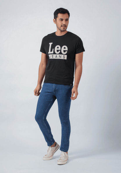 Polera Hombre Iconic Logo Tee Black