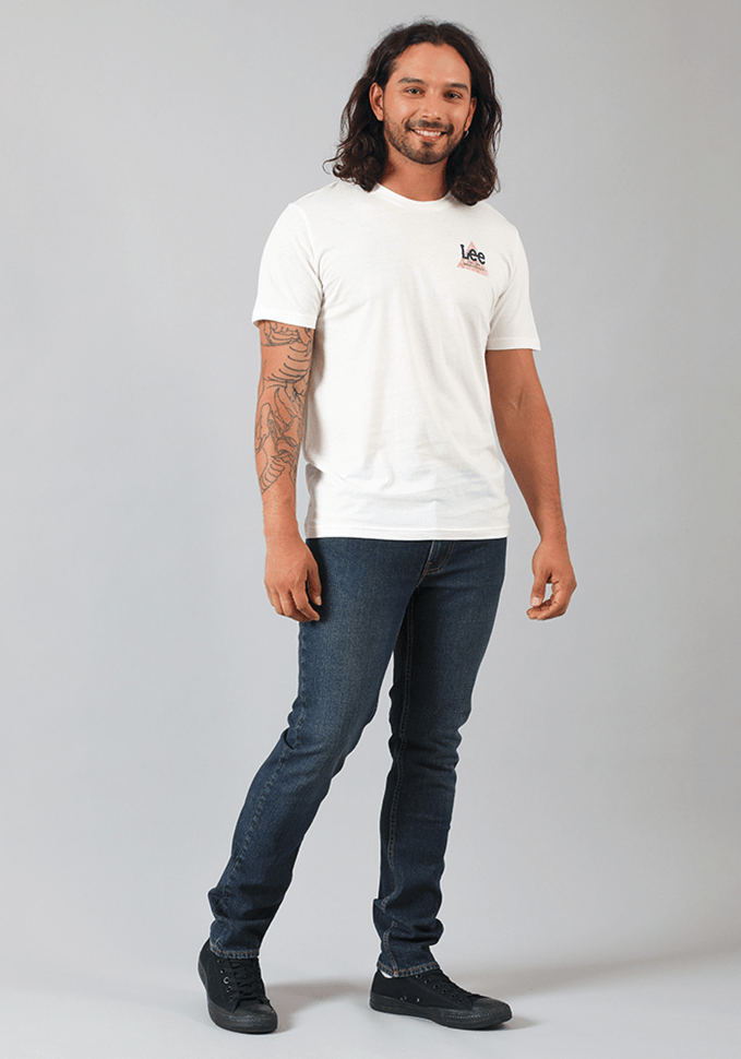 Jeans Hombre Slim Fit Dark Blue Stone