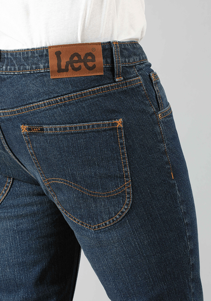 Jeans Hombre Slim Fit Dark Blue Stone