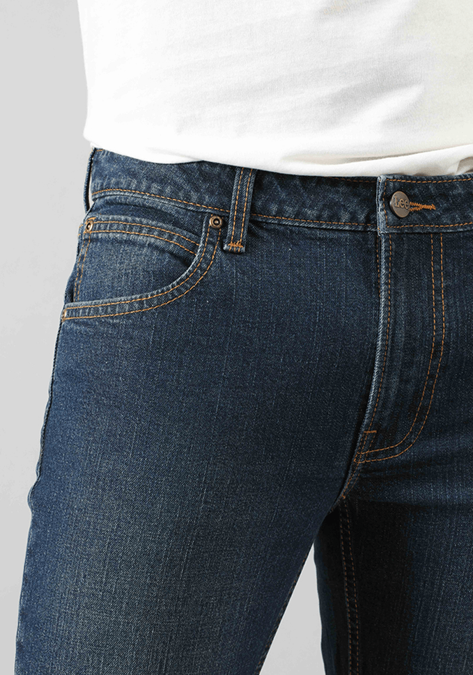 Jeans Hombre Slim Fit Dark Blue Stone