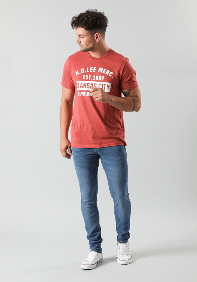 Jeans Hombre Malone Skinny Fit Mid Worn Martha