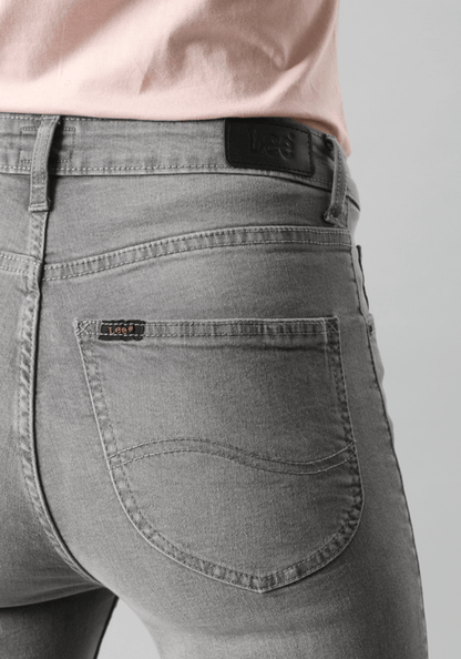 Jeans Mujer Tiro Alto Ivy Skinny Fit High Grey Holly