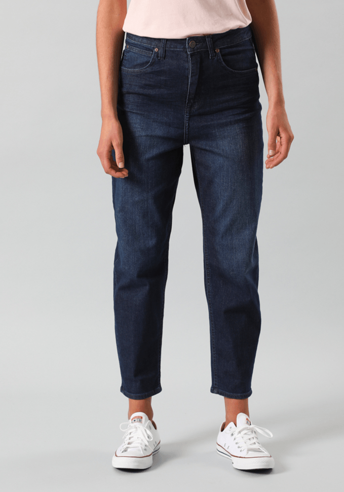 Jeans Mujer Tiro Alto Stella Tapered Relaxed Fit Vintage Jamie