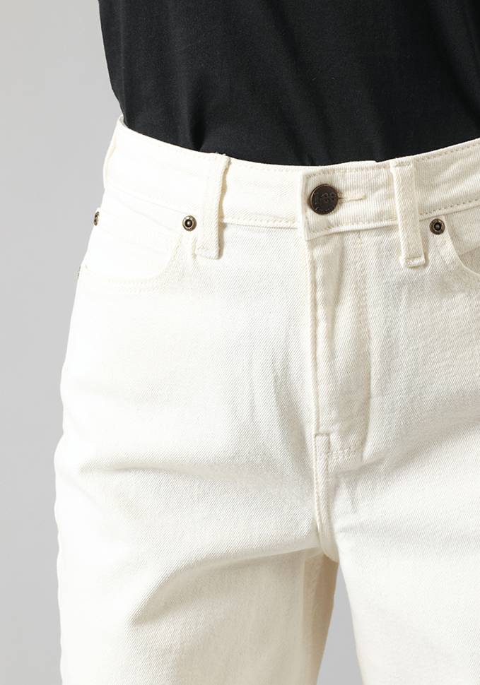Jeans Mujer Tiro Alto Stella A Line Relaxed Fit Sand