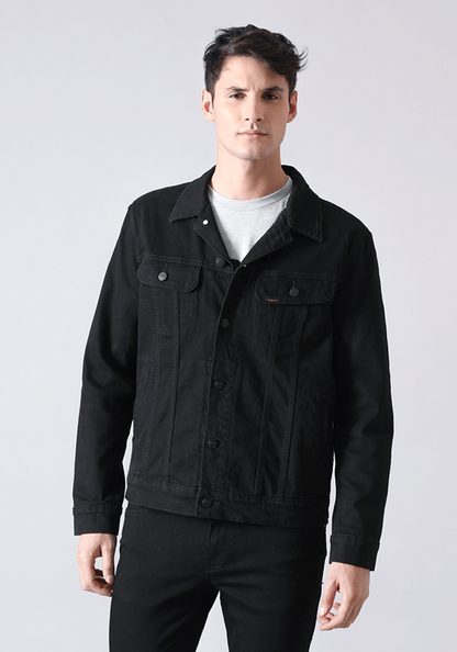 Chaqueta Hombre Lee Rider Negro