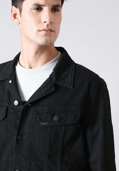 Chaqueta Hombre Lee Rider Negro