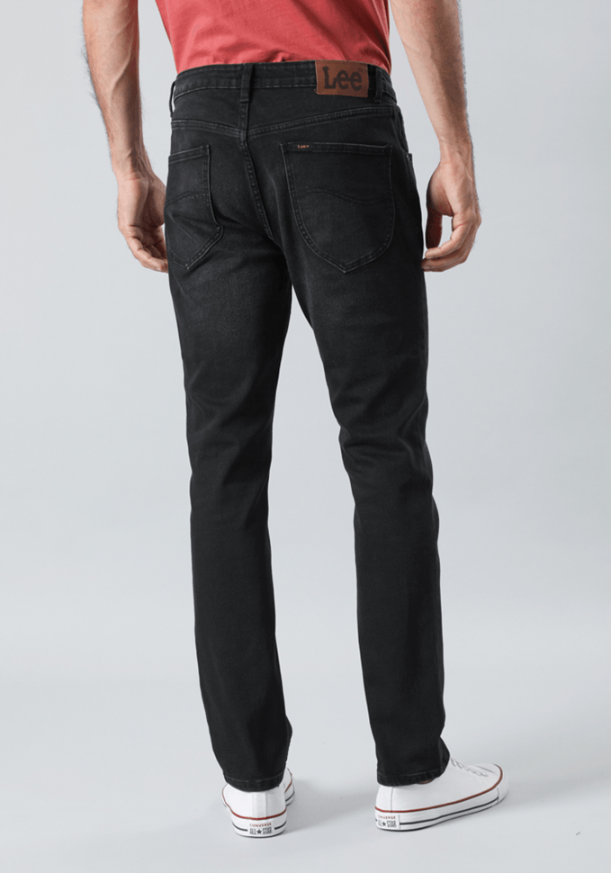 Jeans Hombre Regular Fit Black Street