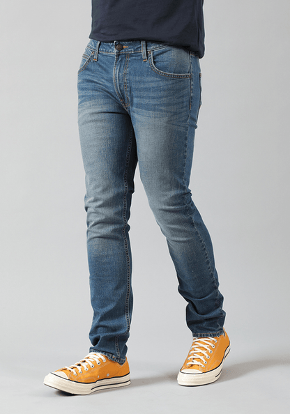 Jeans Hombre Slim Fit Medium Localizado