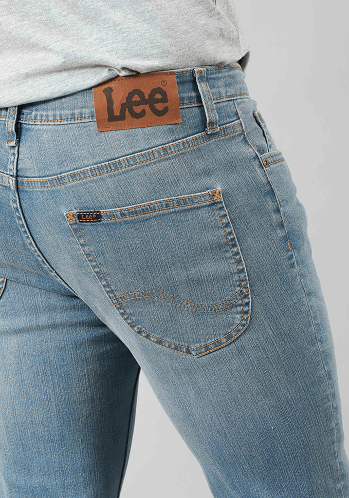 Jeans Hombre Skinny Fit Mid Stone