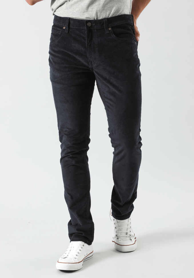 Pantalón Hombre Luke Corduroy Slim Fit Sky Captain