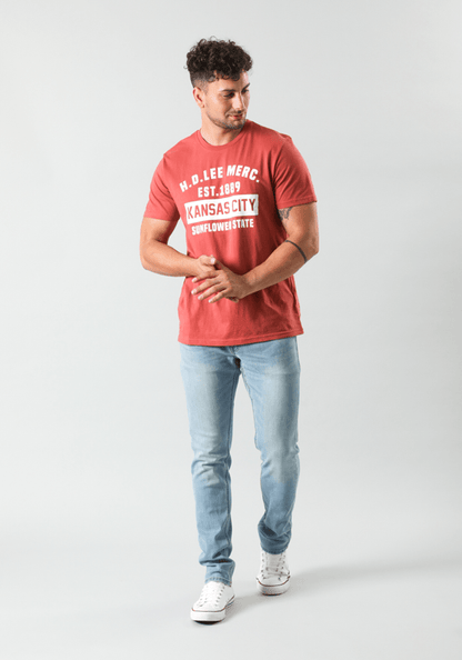 Jeans Hombre Luke Slim Fit Worn New Hill