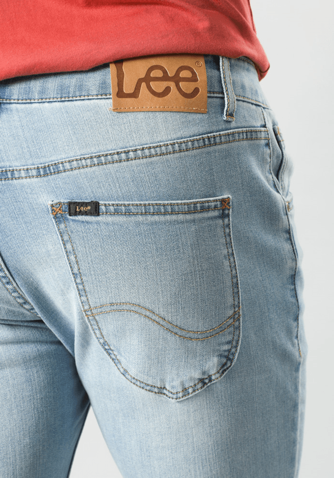 Jeans Hombre Luke Slim Fit Worn New Hill