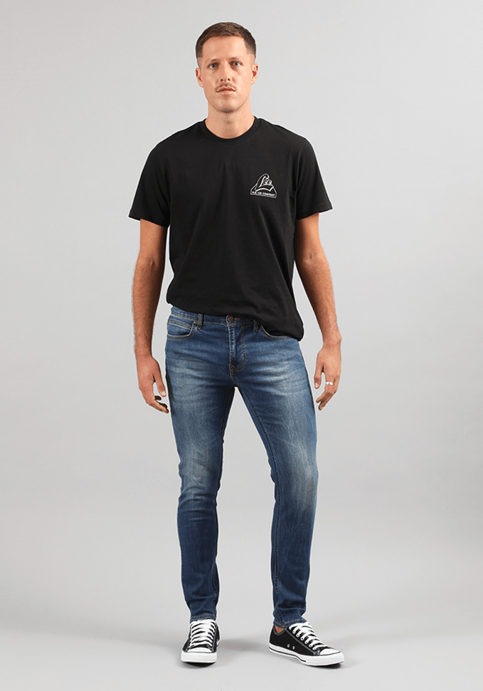 Jeans Hombre Malone Skinny Fit Mid Visual Cody