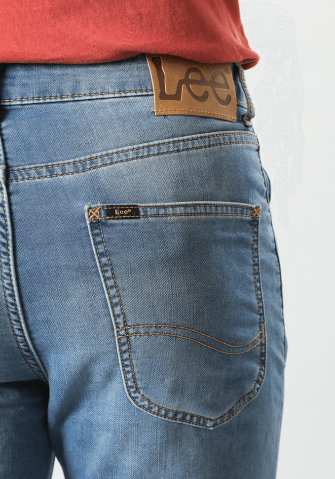Jeans Hombre Austin Jogg Regular Tapered Fit Mid Blue Grass