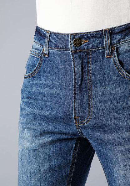 Jeans Hombre Rider Button Fly Slim Fit Worn from Raw