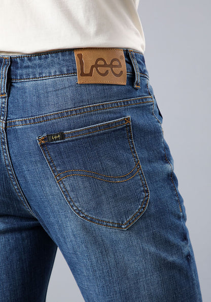 Jeans Hombre Rider Button Fly Slim Fit Worn from Raw
