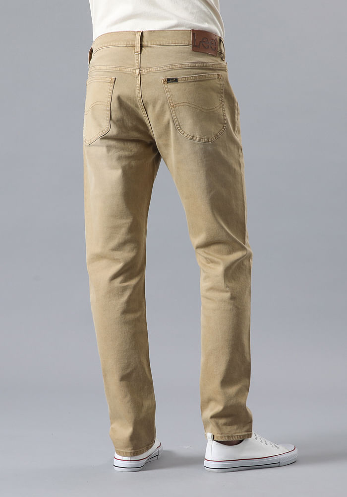 Jeans Hombre Rider Color Khaki