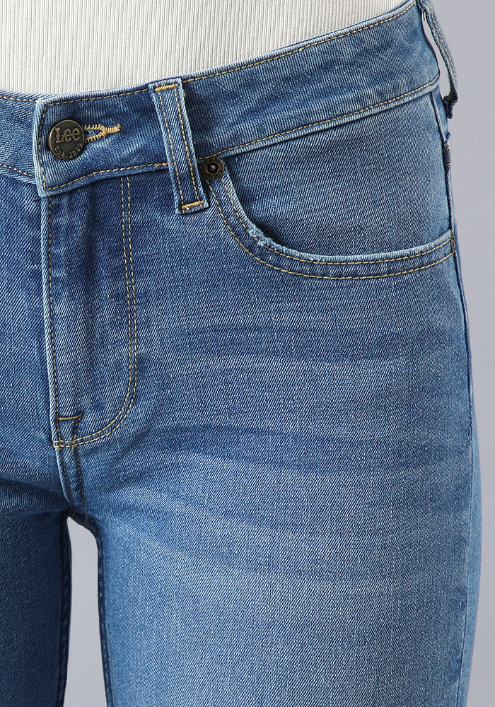 Jeans Mujer Elly Slim Fit Light Blue