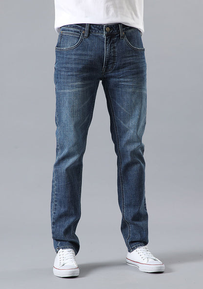 Jeans Hombre Luke Slim Tapered Fit Dark Worn Kansas