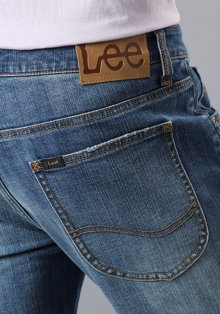 Jeans Hombre Luke Slim Tapered Fit Mid Kansas