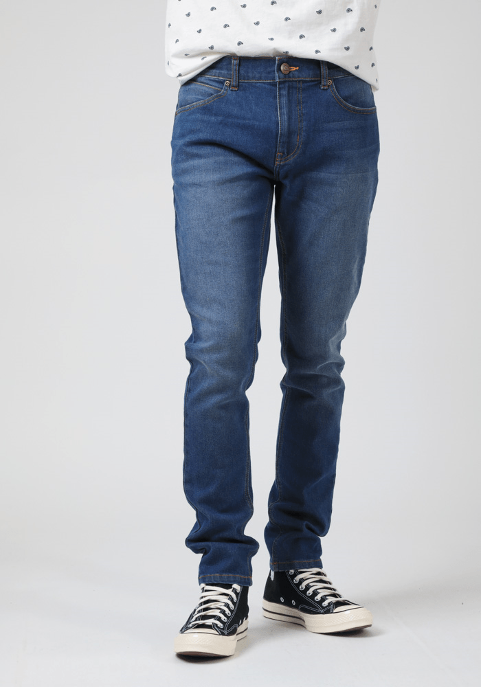 Jeans Hombre Malone Skinny Fit Dark Lonepine