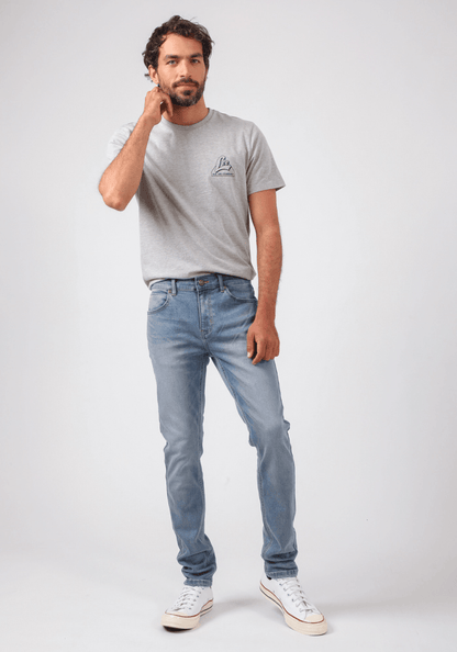 Jeans Hombre Malone Skinny Fit Worn Lonepine