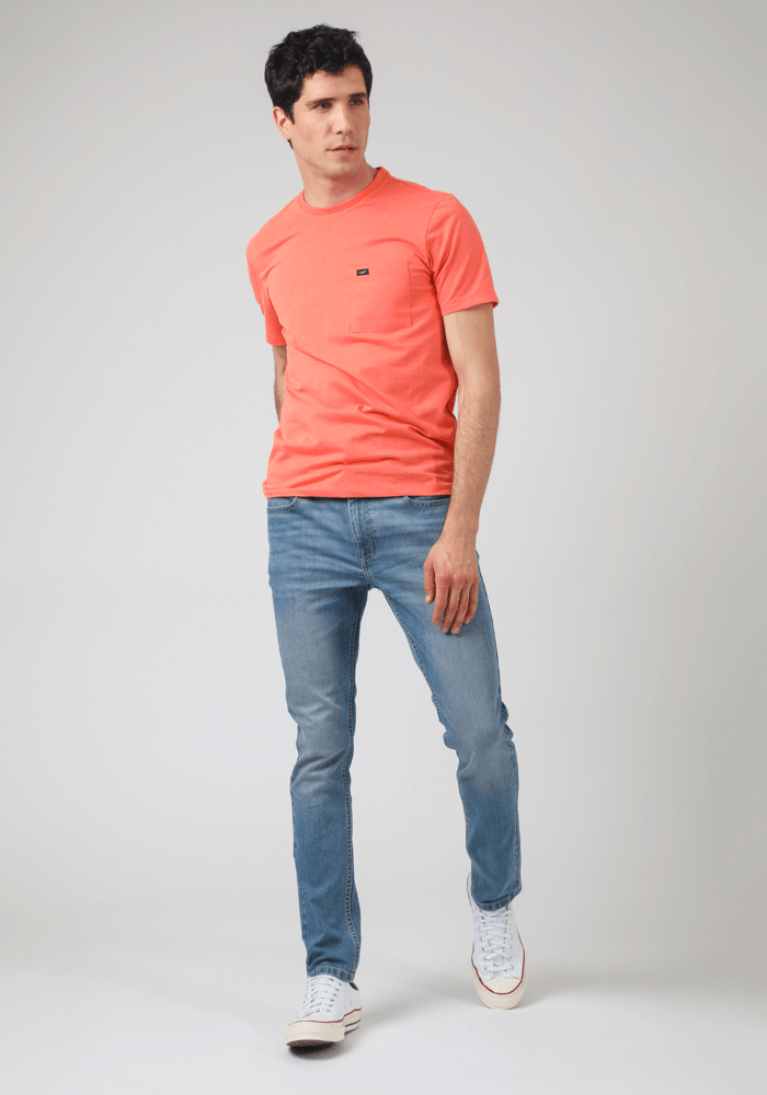 Jeans Hombre Malone Skinny Fit Light Stone