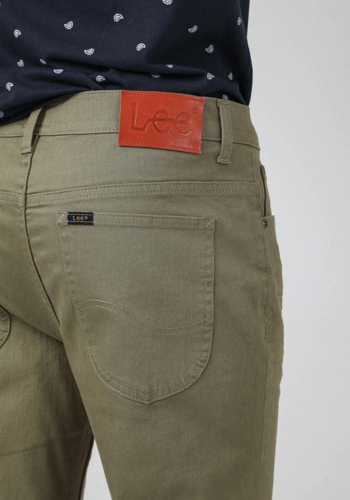 Pantalón Hombre Luke Color Slim Fit Faded Khaki