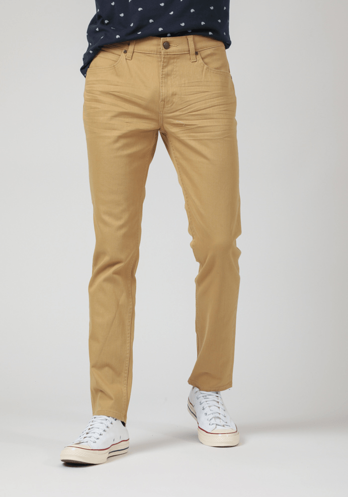 Pantalón Hombre Luke Color Slim Fit Faded Beige