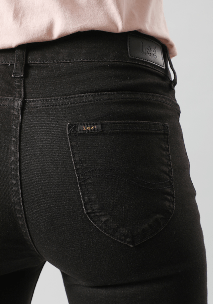 Jeans Mujer Tiro Alto Scarlett High Skinny Fit Black Rinse