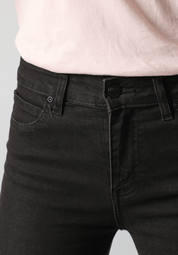 Jeans Mujer Tiro Alto Scarlett High Skinny Fit Black Rinse