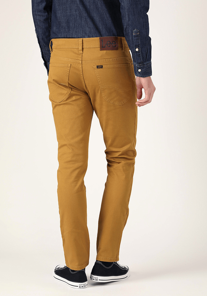 Pantalón Hombre Luke Slim Fit Sunny Ocre