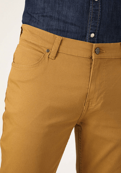 Pantalón Hombre Luke Slim Fit Sunny Ocre