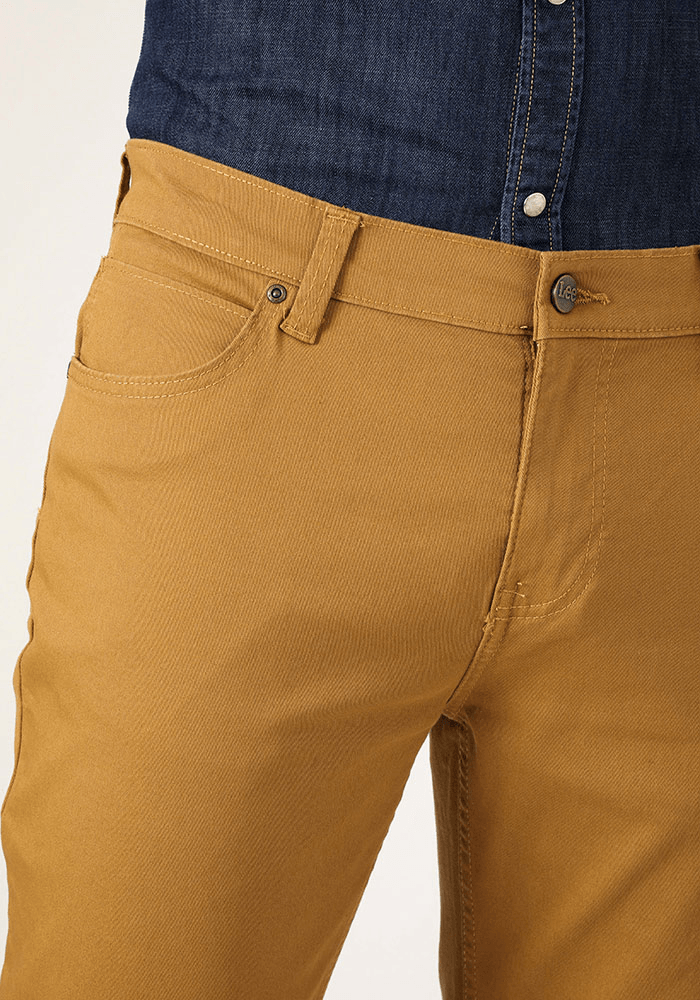 Pantalón Hombre Luke Slim Fit Sunny Ocre