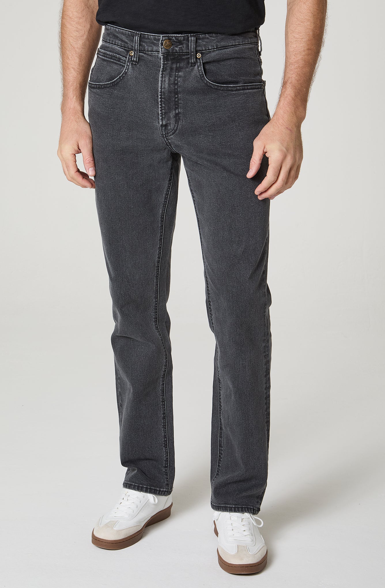 Jeans Hombre 5 Bolsillos Regular Straight Fit