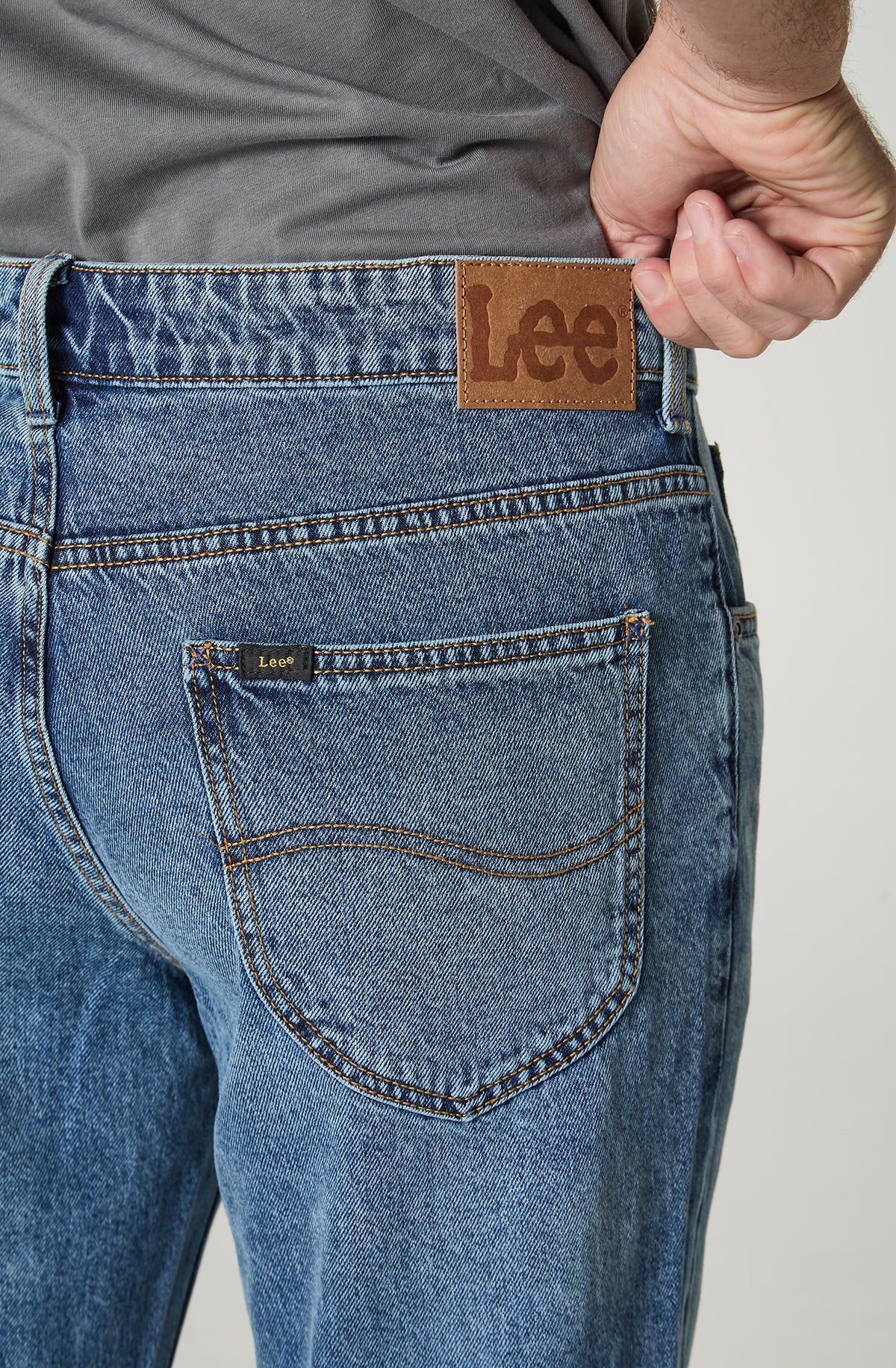 Jeans Hombre West Relaxed Fit Stone